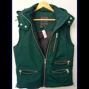 Sportswear of Sweden Green down ski vest